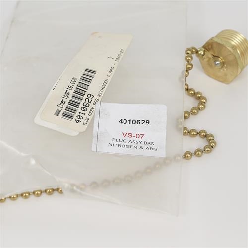 PLUG ASSY BRS NITROGEN & ARG