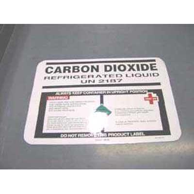 10591140 Label CO2 10X14