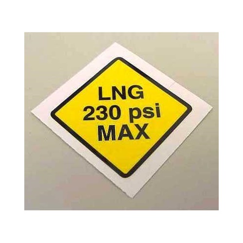LNG 230PSI MAX