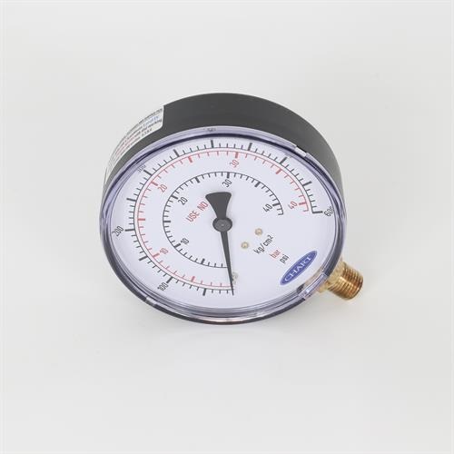 4" Pressure Gauge 0-600 PSI