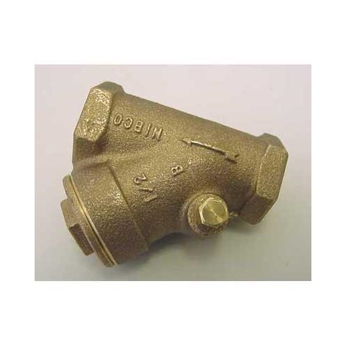 VALVE CHECK BRASS 1/2FPT