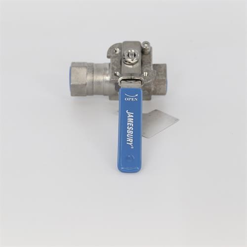 VALVE BALL SS 1/2FPT CO2 ONLY