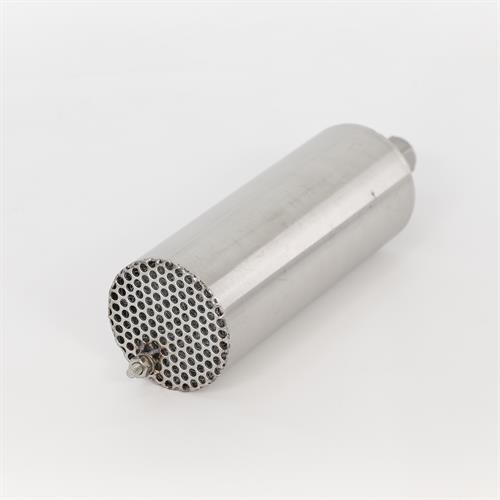 MUFFLER ASSY SS 5/8" 45D FL