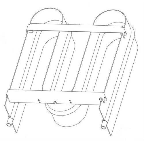 MDL PB COIL 10FT VERT FIN