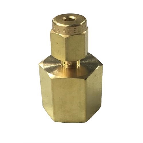 Connector Brass 1/8ODTx1/4FPT