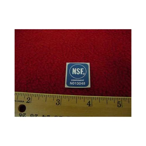 LABEL NSF LISTING MARK