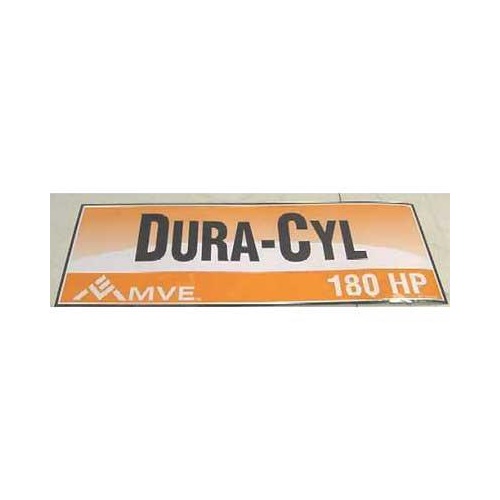 LABEL DURA-CYL 180HP