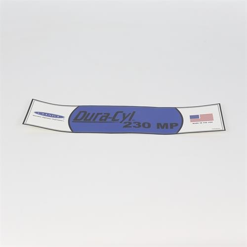 LABEL DURA-CYL 230MP