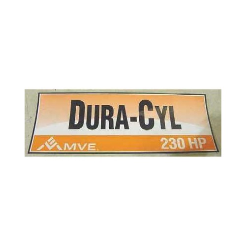 LABEL DURA-CYL 230HP