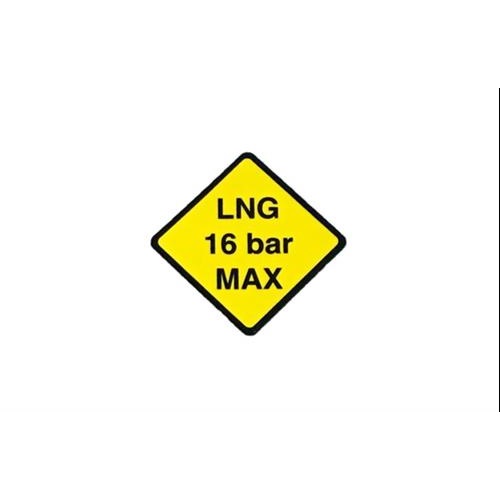 LABEL LNG 16bar MAX