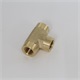 TEE FITTING  BRASS 3/8NPT
