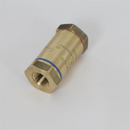 Fill Line Check Valve