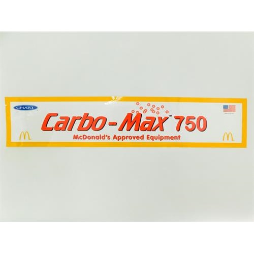 LABEL MCD CARBOMAX 750