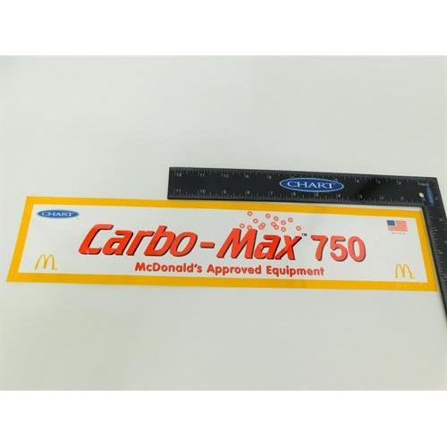 LABEL MCD CARBOMAX 750