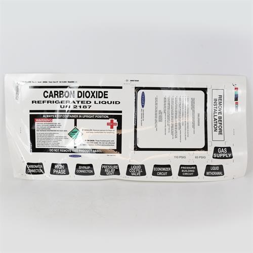 KIT LABEL BEVERAGE PLUMBING ID