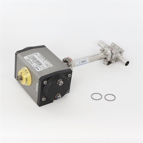 VALVE BALL SS 1/2NPS XBW W/ACT