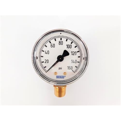 PG 2"DIAL 0-160PSI 1/4"MPT