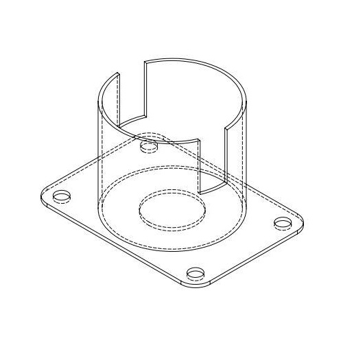 CO2 Fill Gun Holder